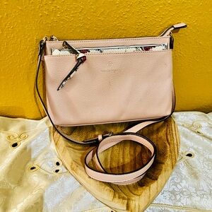 Nanette Lepore Pink Crossbody Bag with Sleek Design